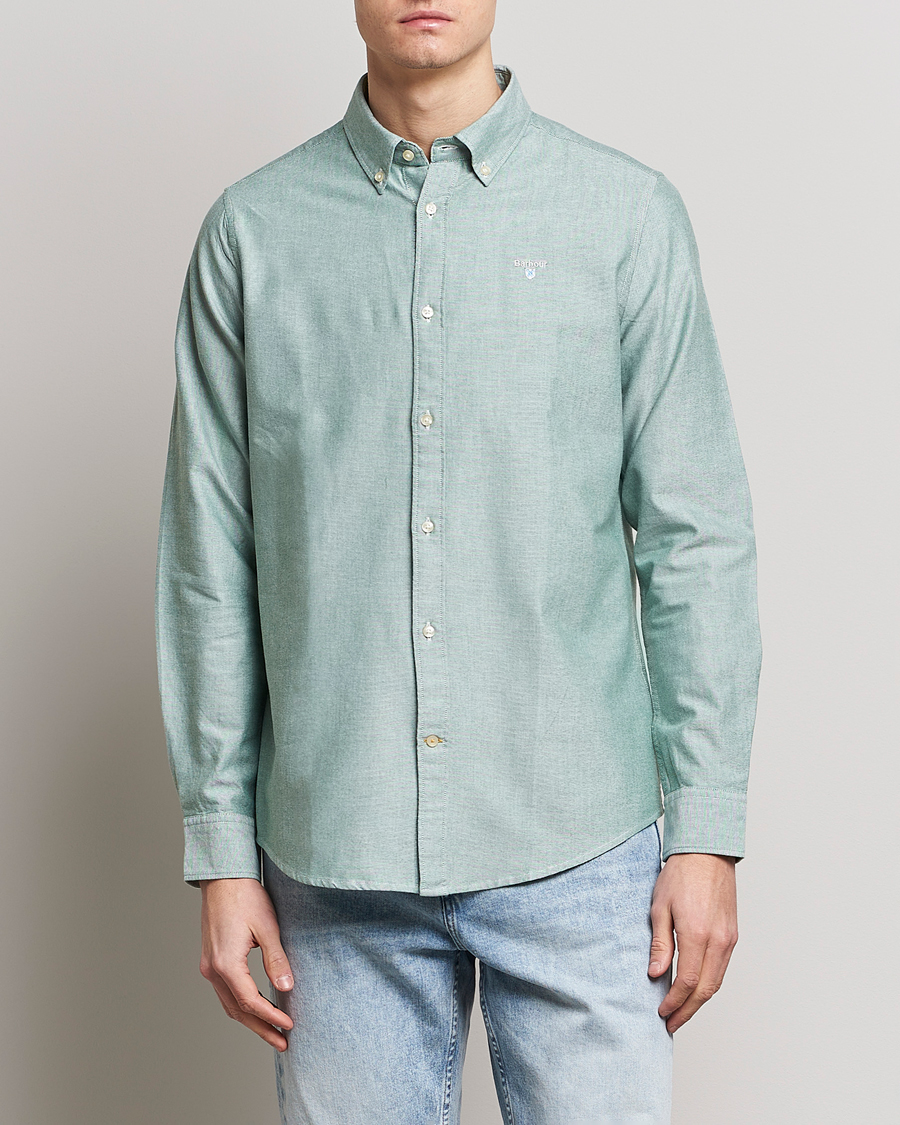 Herr | 20% rea | Barbour Lifestyle | Tailored Fit Oxford 3 Shirt Green