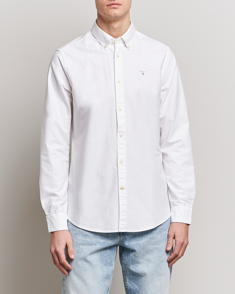 Herr | Oxfordskjortor | Barbour Lifestyle | Tailored Fit Oxford 3 Shirt White