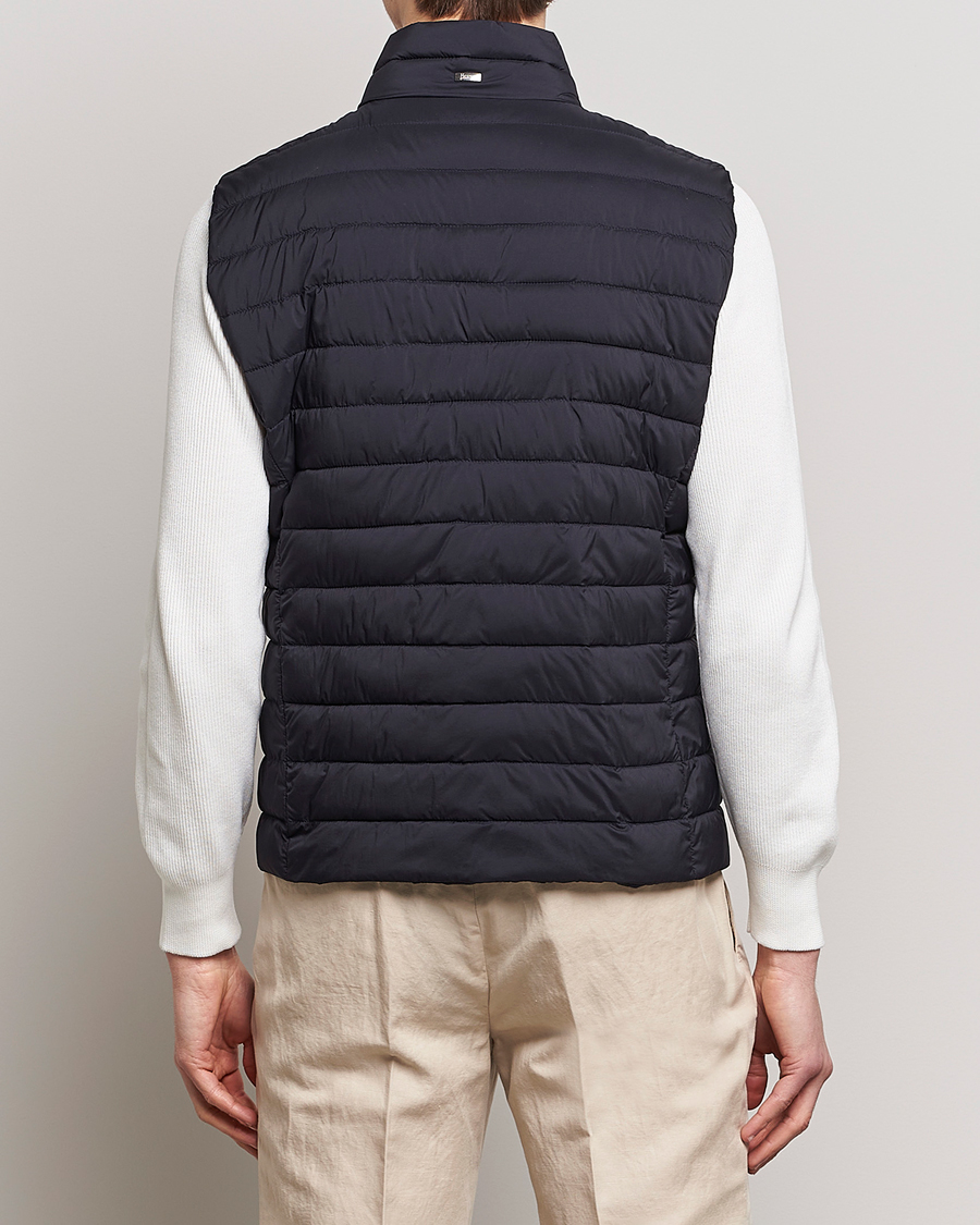 Men | Gilets | Herno | Nuage Matt Nylon Vest Midnight