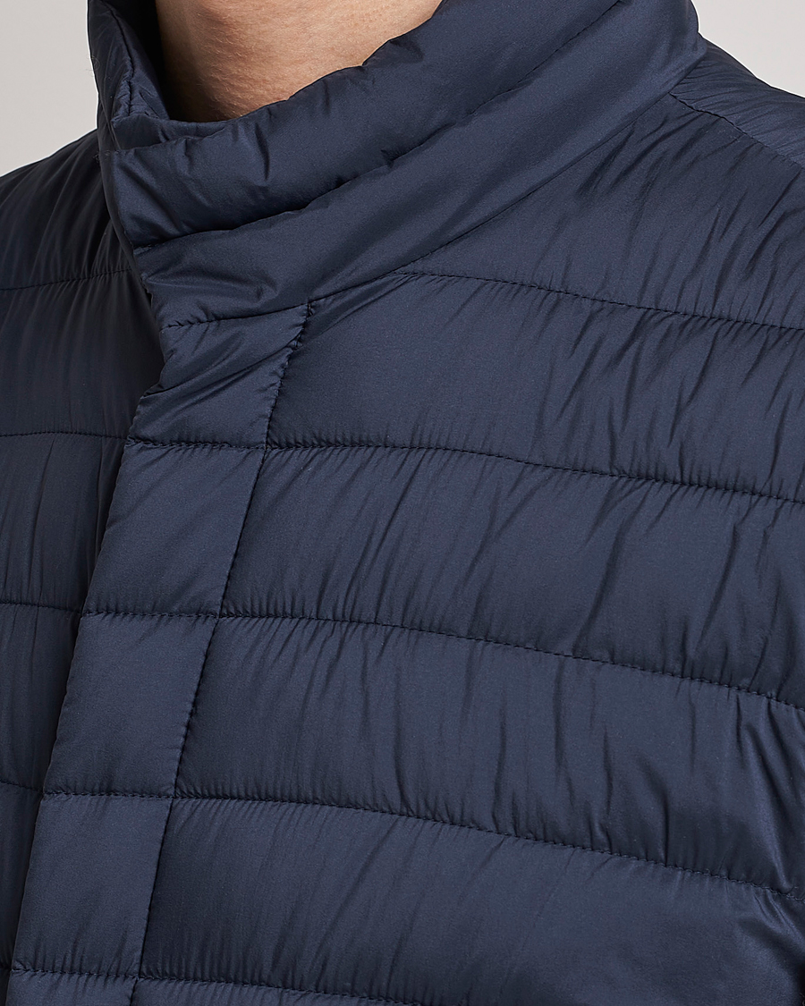 Men | Gilets | Herno | Nuage Matt Nylon Vest Navy