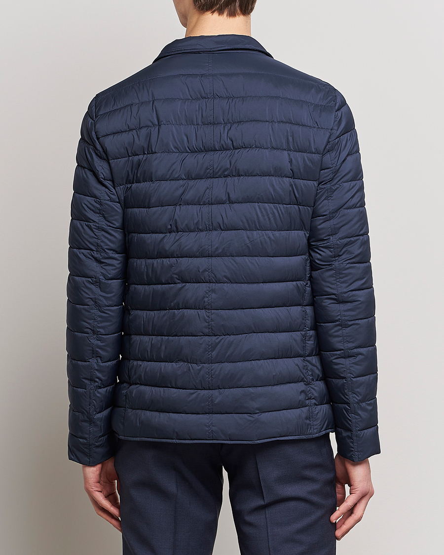 Men | Coats & Jackets | Herno | Nuage Matt Nylon Blazer Navy