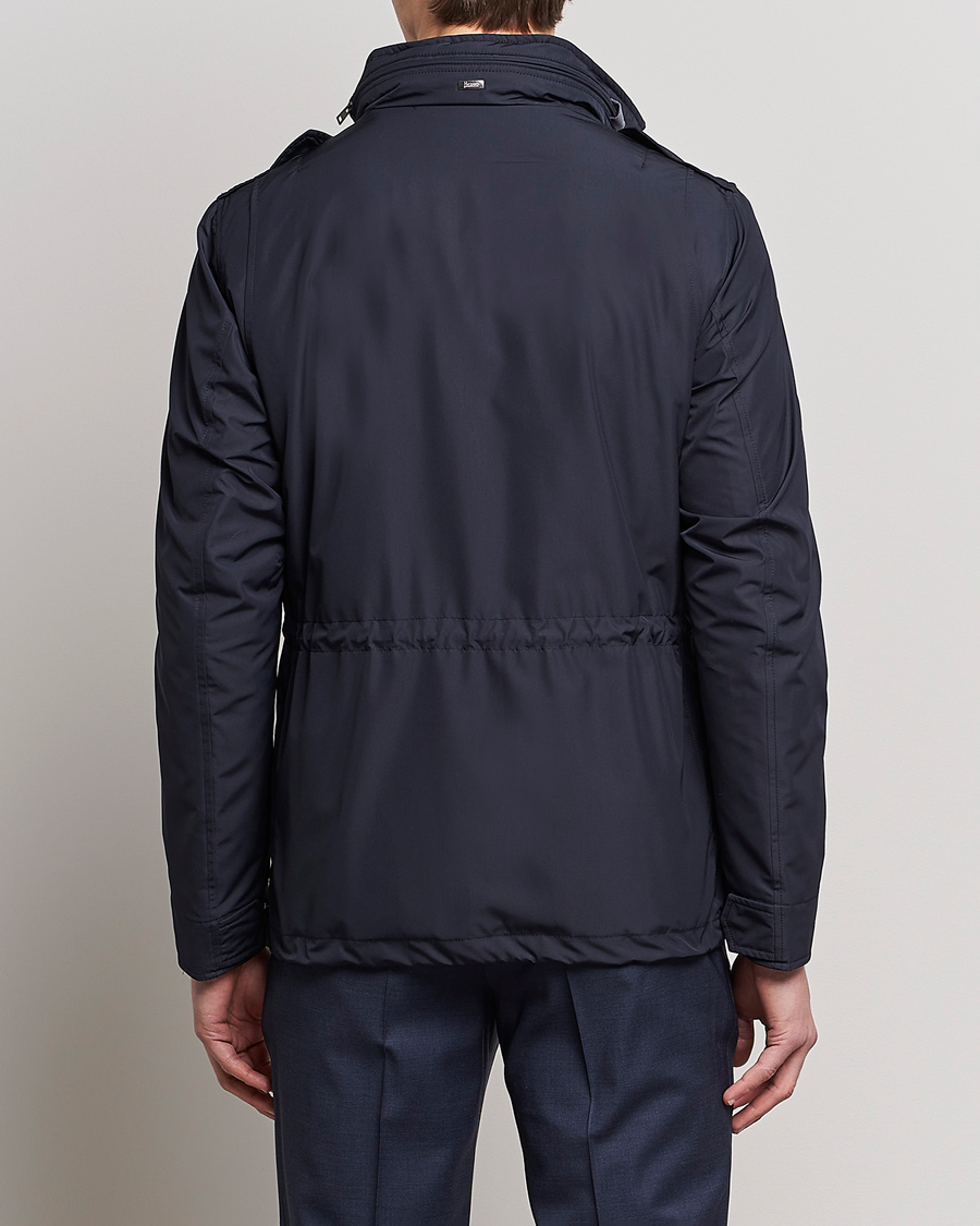 Men | Coats & Jackets | Herno | Nylon Field Jacket Navy