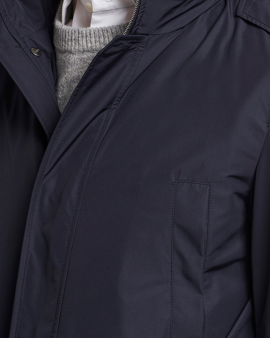 Men | Coats & Jackets | Herno | Nylon Field Jacket Navy