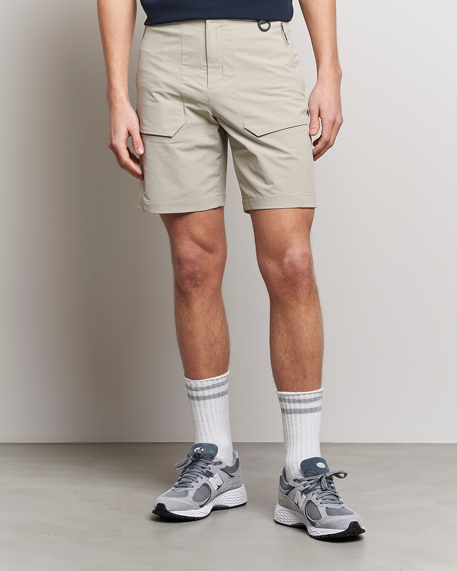 Men | Functional shorts | Snow Peak | Active Comfort Shorts Beige