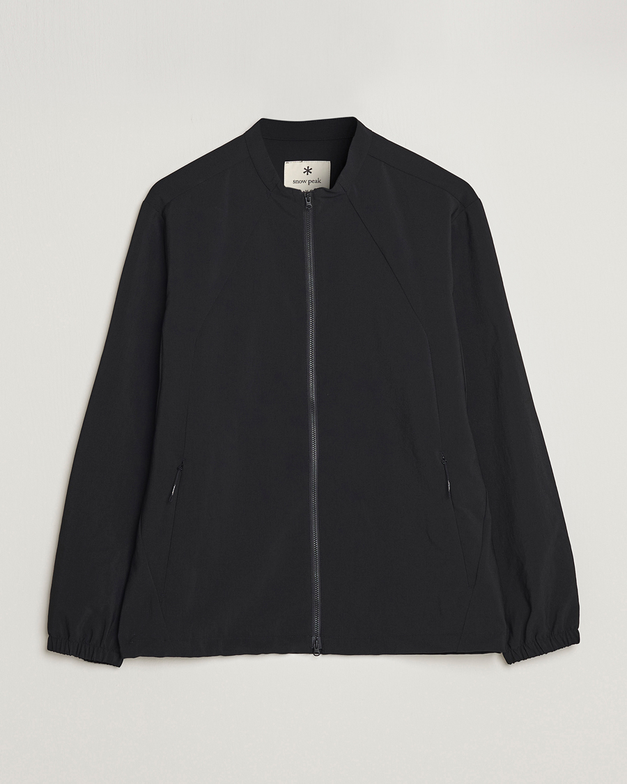 Men | Coats & Jackets | Snow Peak | PE Light Poplin Jacket Black