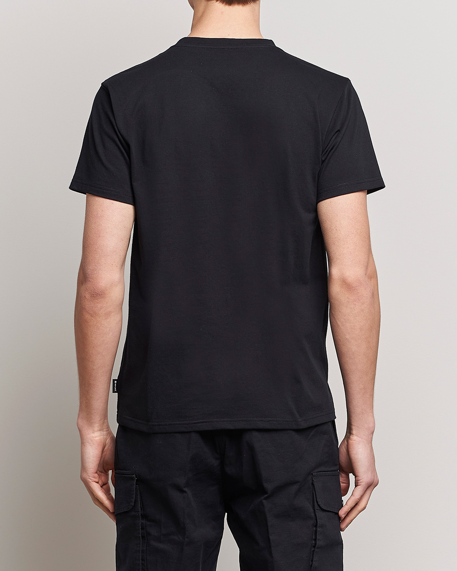 Men | T-Shirts | Snow Peak | Organic Cotton Logo T-Shirt Black