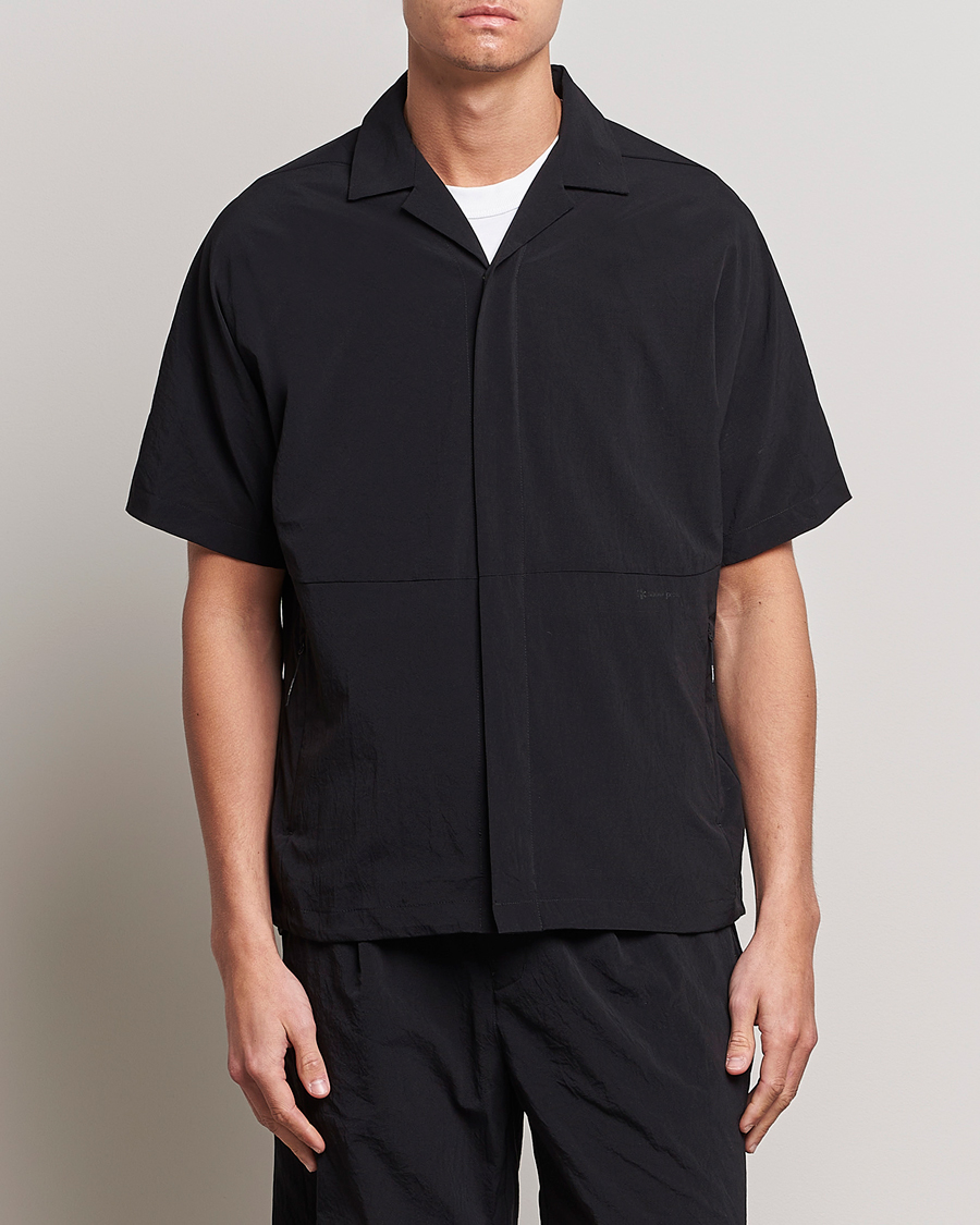Men | Shirts | Snow Peak | Breathable Quick Dry Shirt Black