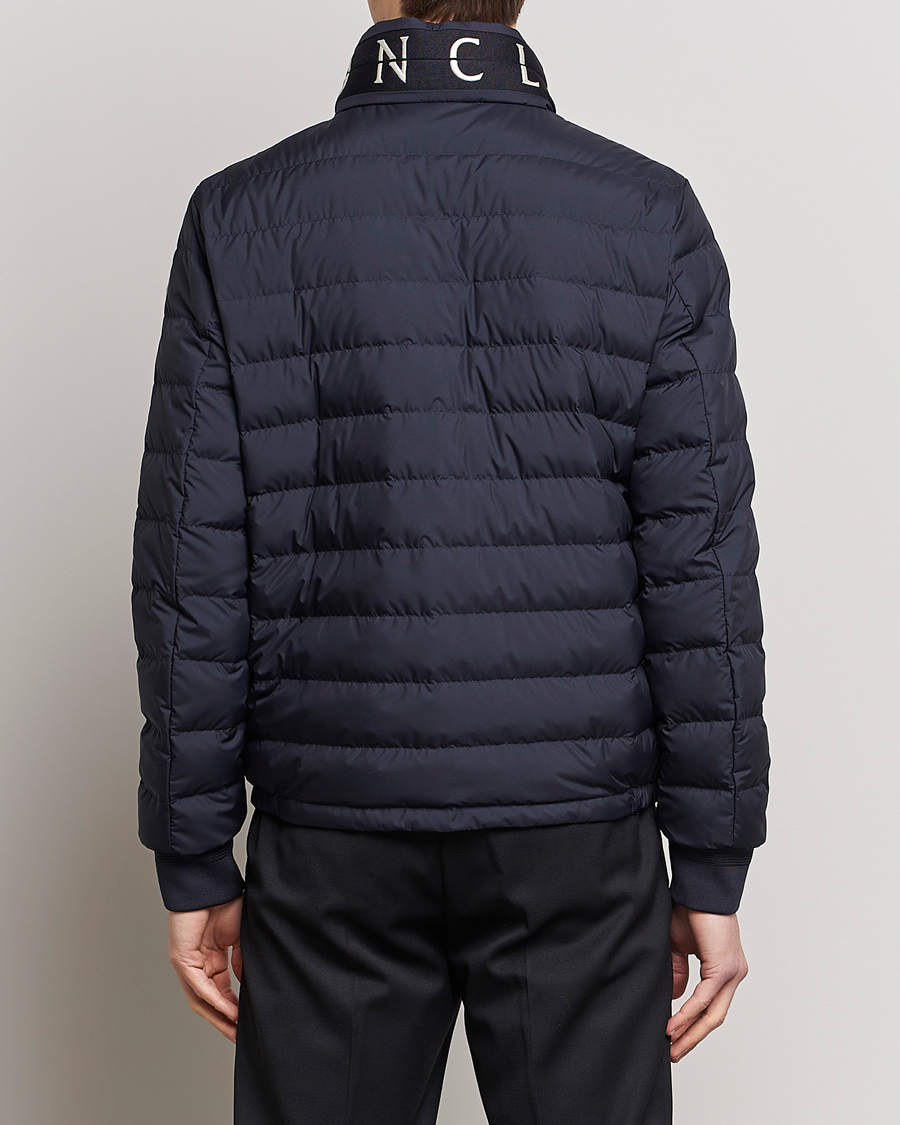 ジャケット・アウター Moncler Akio hooded down jacket Moncler Akio Down Jacket Navy at CareOfCarl.com