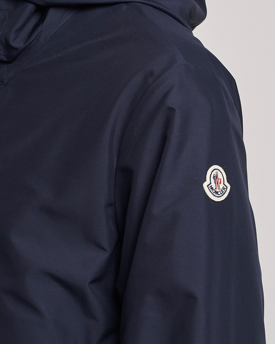 Men | Coats & Jackets | Moncler | Atria Hooded Jacket Navy