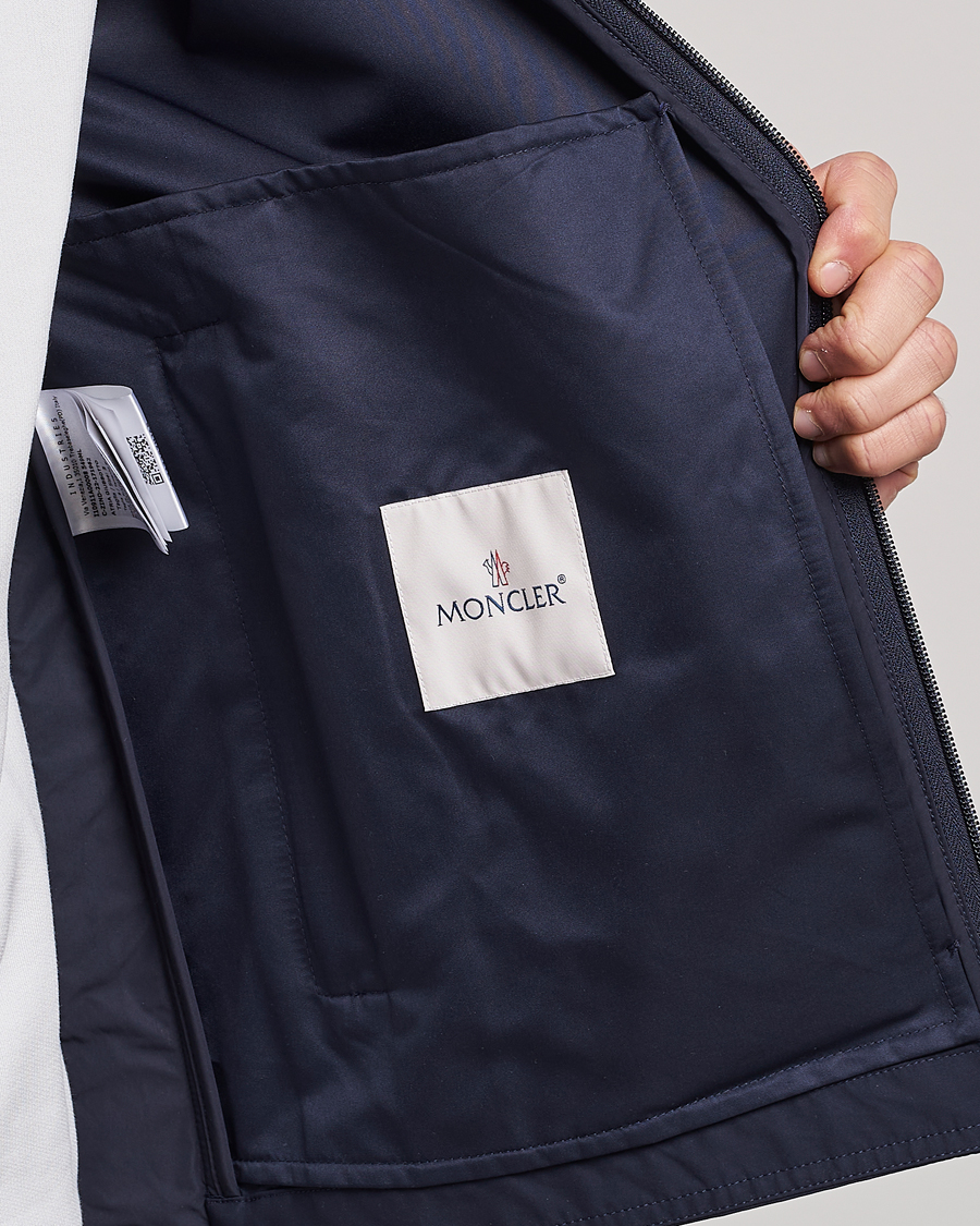 Men | Coats & Jackets | Moncler | Atria Hooded Jacket Navy