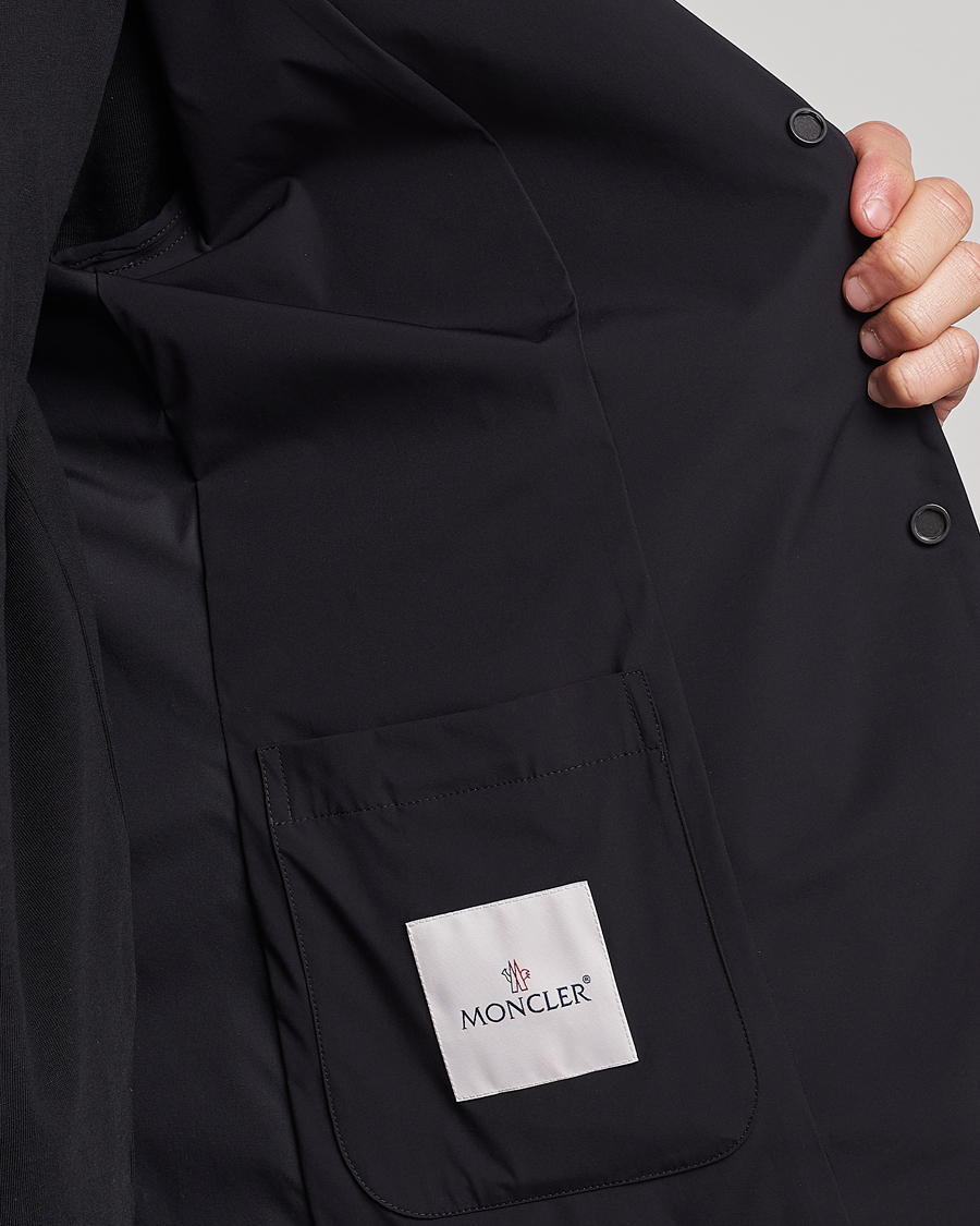 Men | Coats & Jackets | Moncler | Nive Nylon Blazer Black