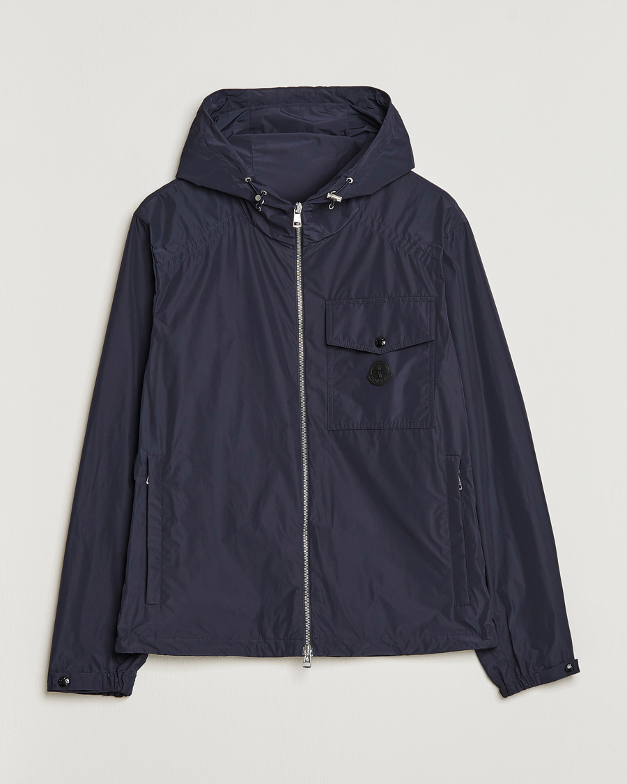 Men | Coats & Jackets | Moncler | Fuyue Hooded Jacket Navy