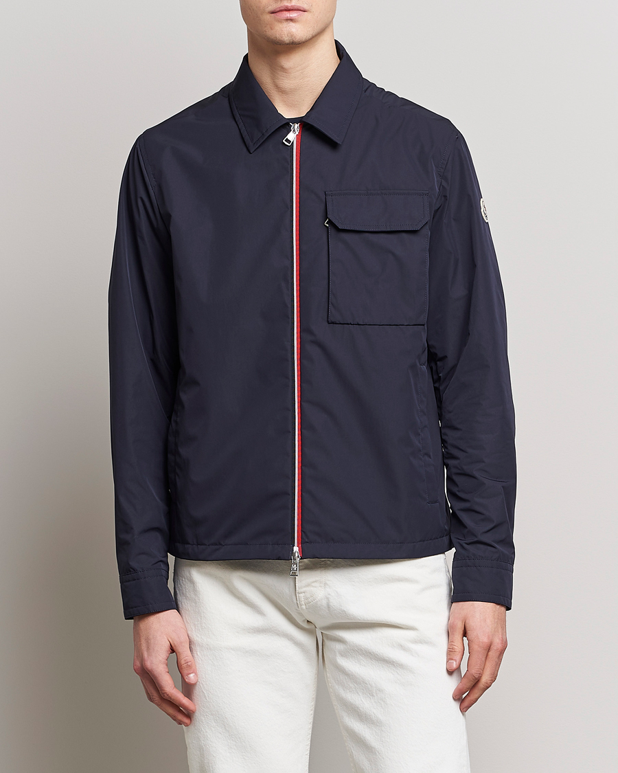 Men | Moncler | Moncler | Epte Nylon Shirt Jacket Navy