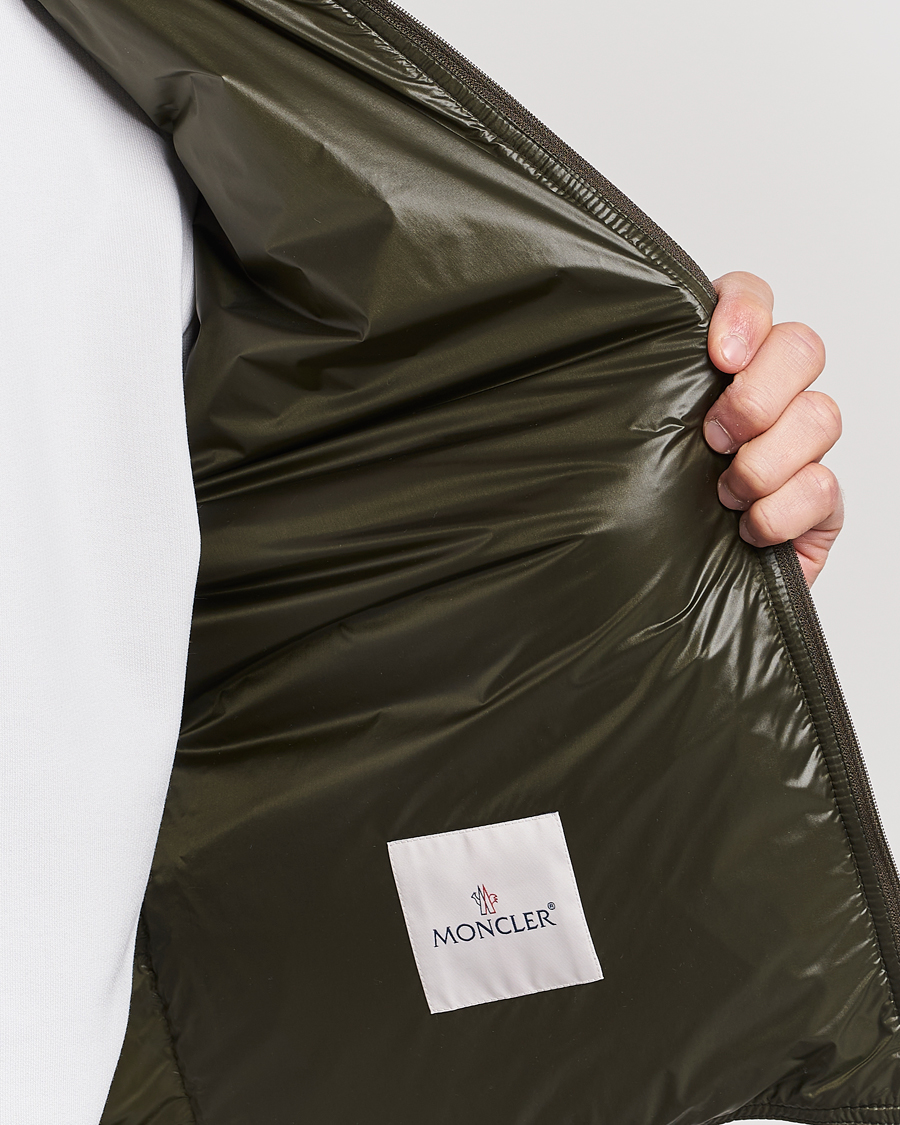 Men | Gilets | Moncler | Gui Down Vest Military Green