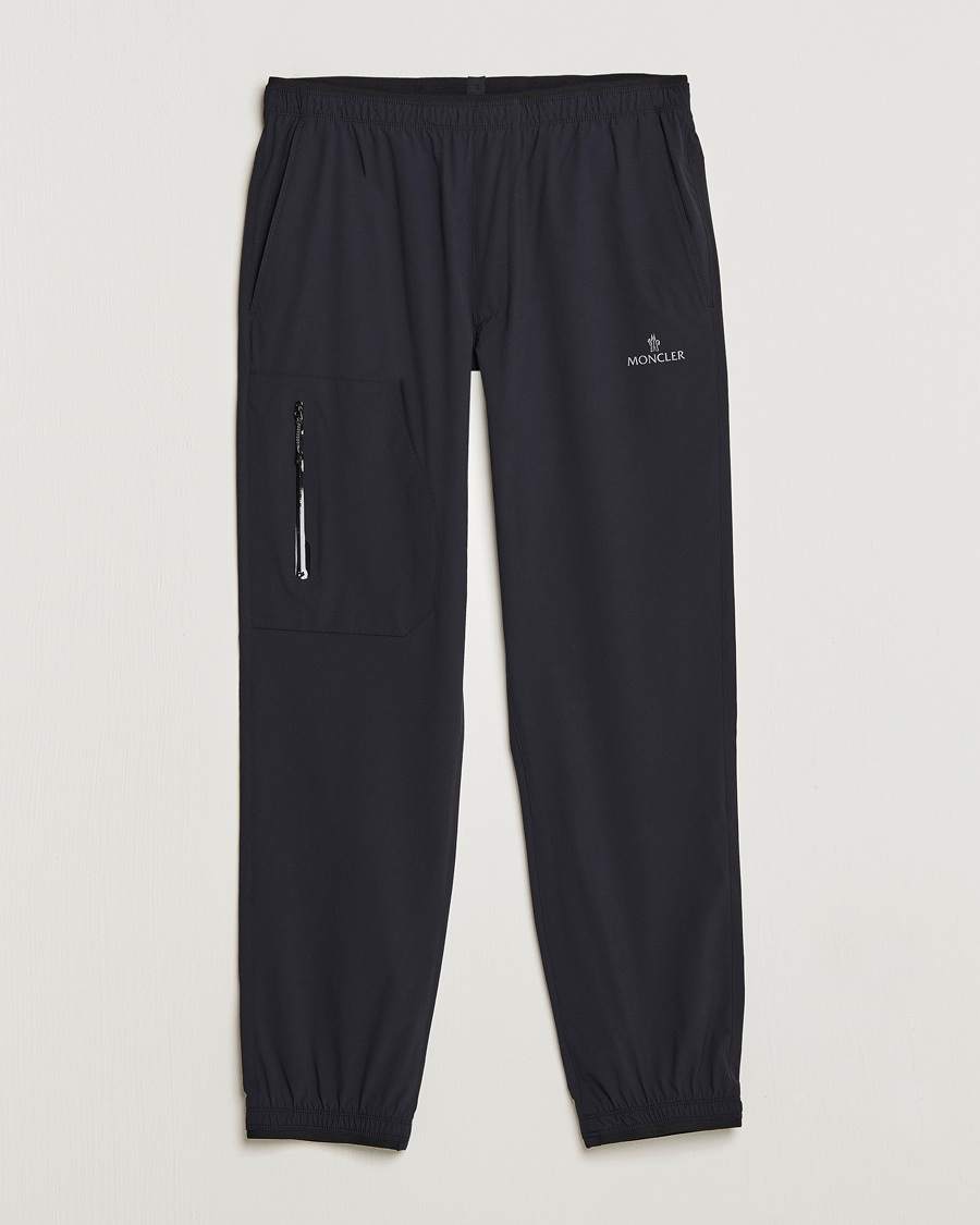 Men | Trousers | Moncler | Drawstring Trousers Black