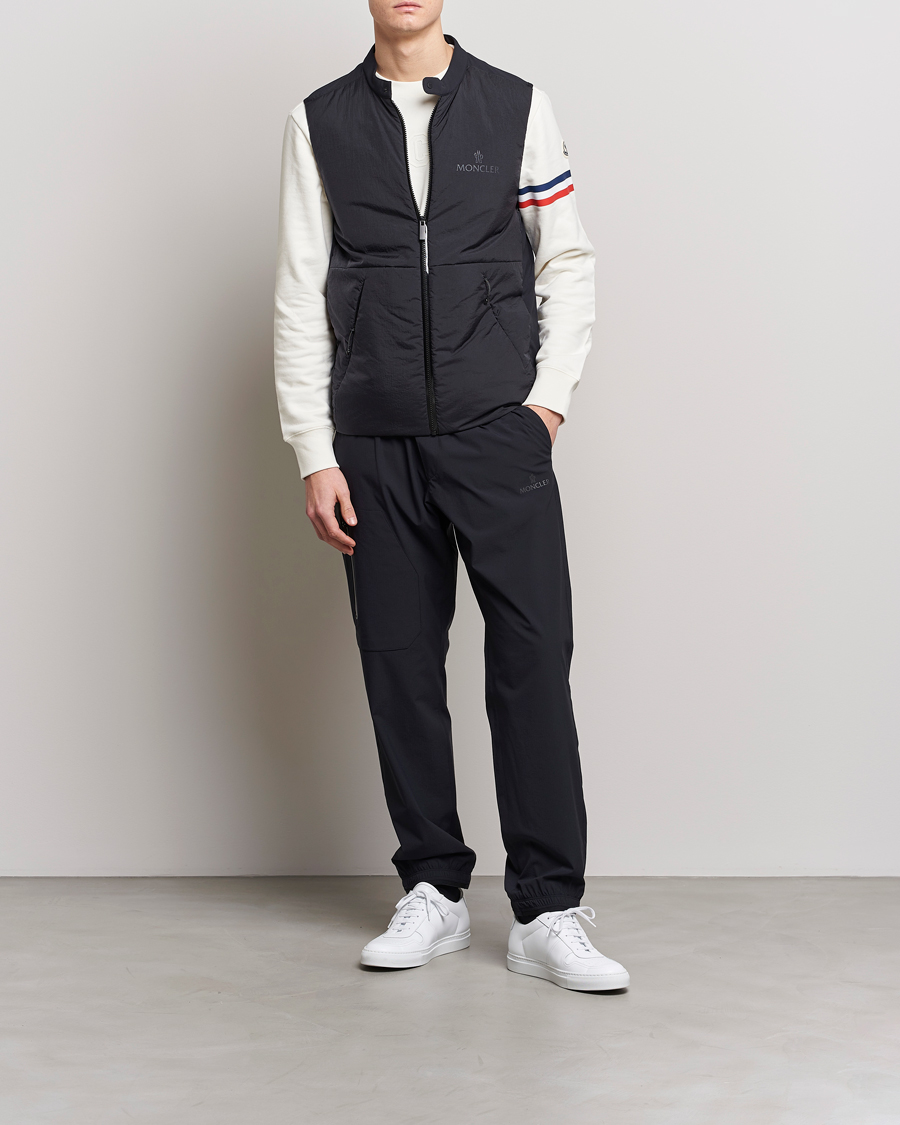Men | Trousers | Moncler | Drawstring Trousers Black