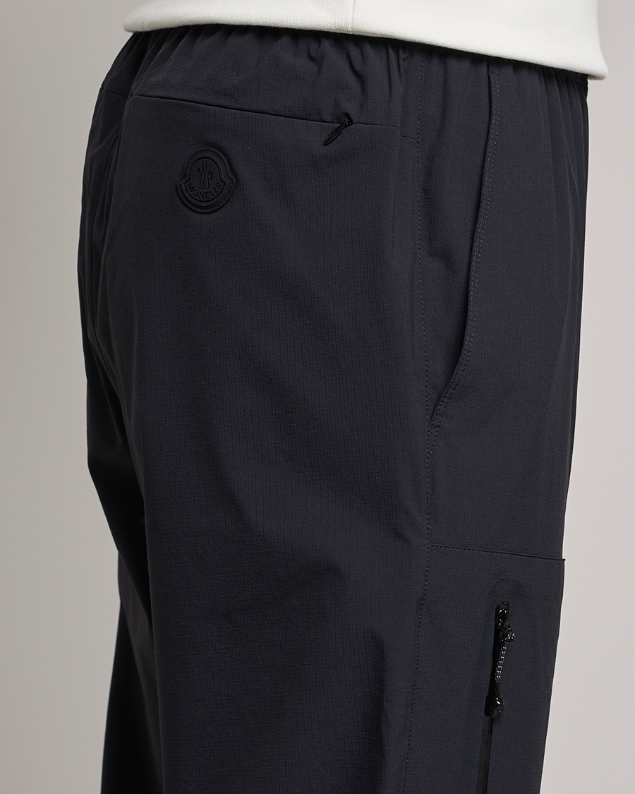 Men | Trousers | Moncler | Drawstring Trousers Black