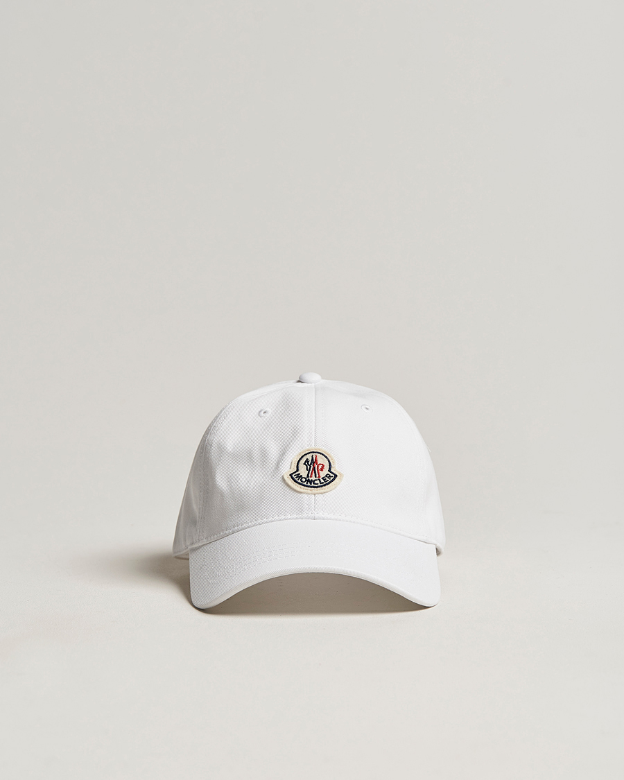Men | Moncler Baseball Cap White | Moncler | Baseball Cap White