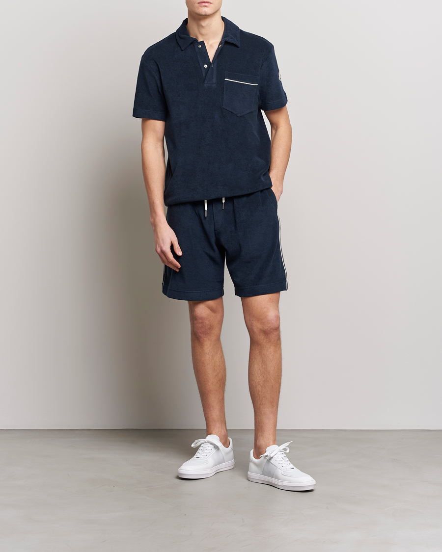 Men | Polo Shirts | Moncler | Pocket Polo  Navy