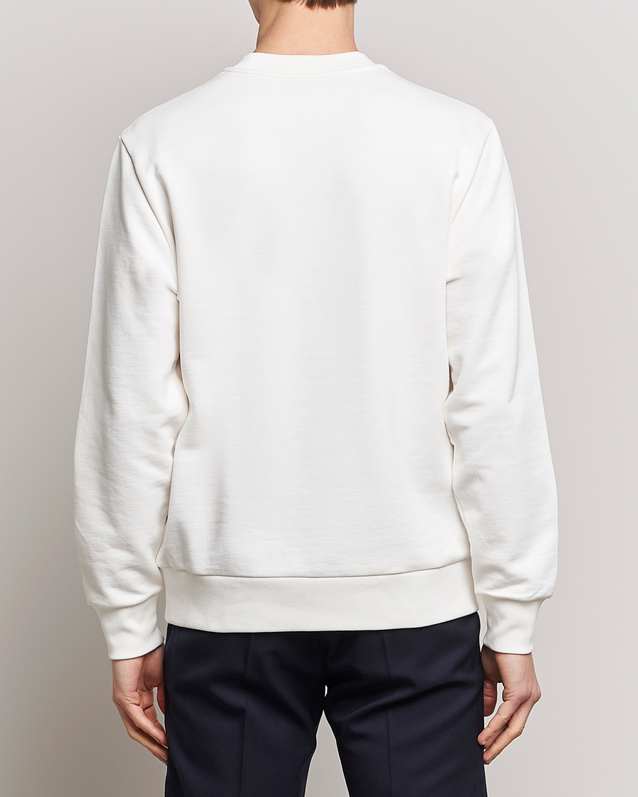 Men | Sweaters & Knitwear | Moncler | Logo Patch Sweatshirt White