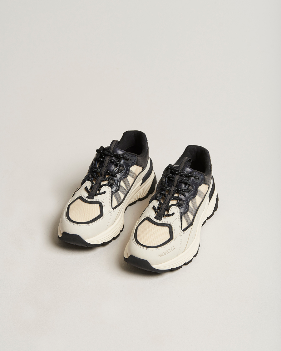 Men | Luxury Brands | Moncler | Lite Runner Sneakers Black/White