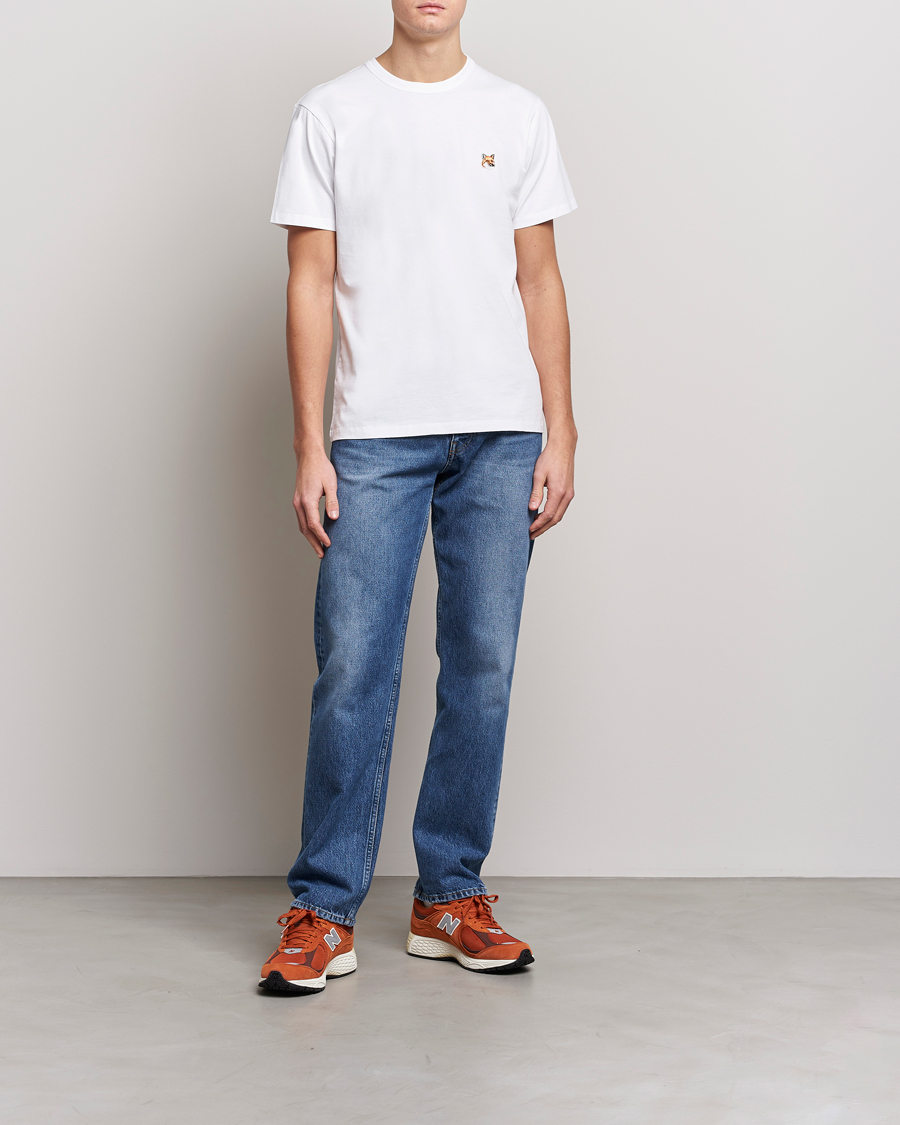 Men | T-Shirts | Maison Kitsuné | Fox Head T-Shirt White