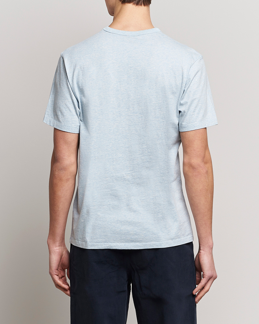 Men | T-Shirts | Maison Kitsuné | Tricolor Fox Tee Blue Haze