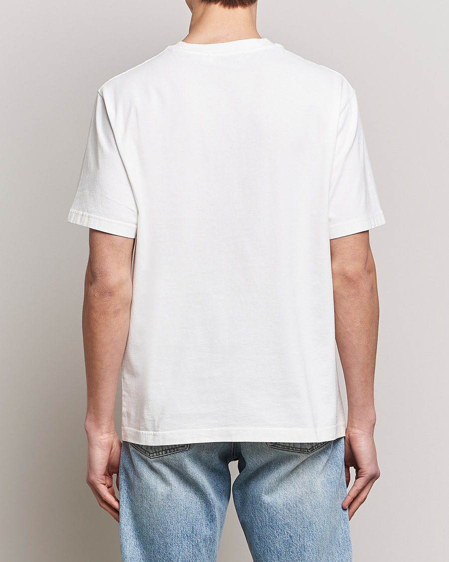 Men | T-Shirts | Maison Kitsuné | Varsity Comfort Tee Off White