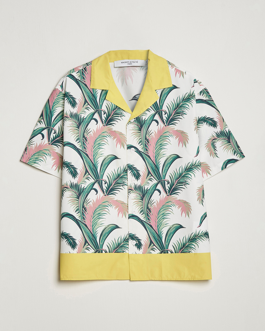 Men | Shirts | Maison Kitsuné | Palm Front Resort Shirt Multicolor
