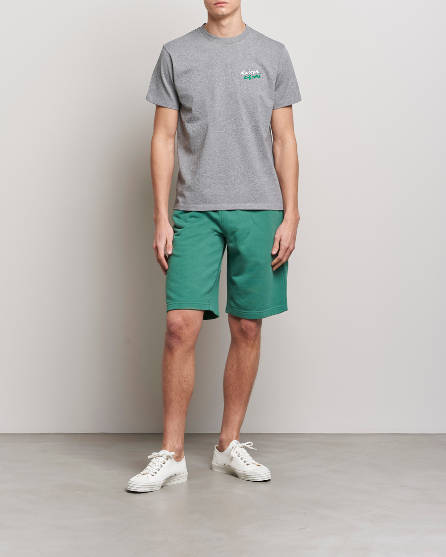 Men | Shorts | Maison Kitsuné | Crest Jog Shorts Tropical Green