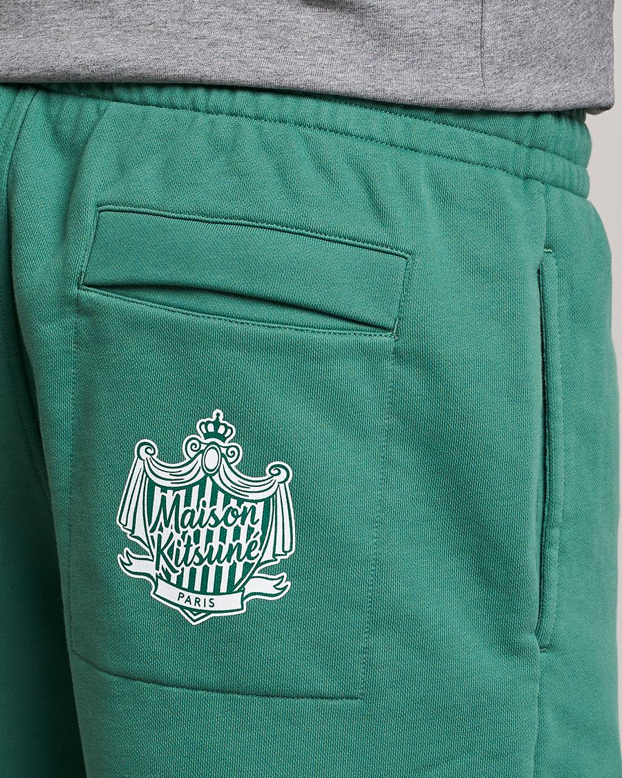 Men | Shorts | Maison Kitsuné | Crest Jog Shorts Tropical Green