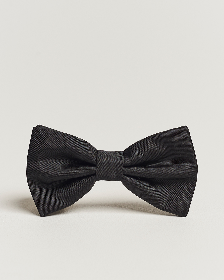 Men | Bow Ties | BOSS BLACK | Silk Pre Tie Black