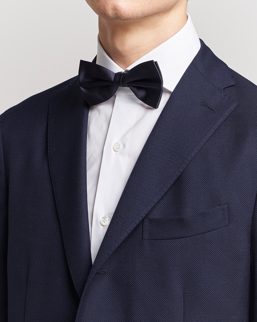 Men | Amanda Christensen Pre Tie Silk Ceremony Navy | Amanda Christensen | Pre Tie Silk Ceremony Navy