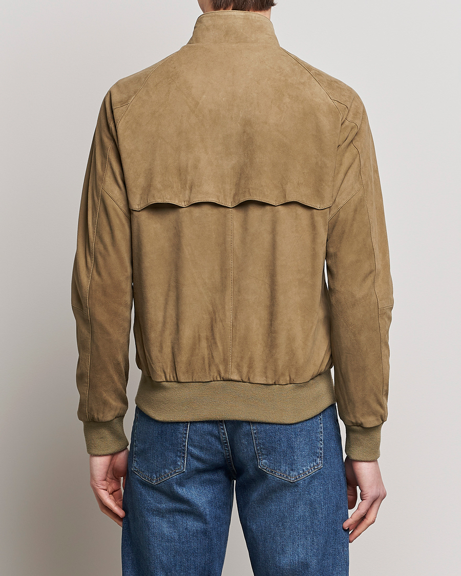 Men | Coats & Jackets | Baracuta | G9 Suede Jacket Bark