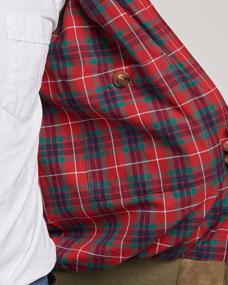 Men | Coats & Jackets | Baracuta | G9 Suede Jacket Bark