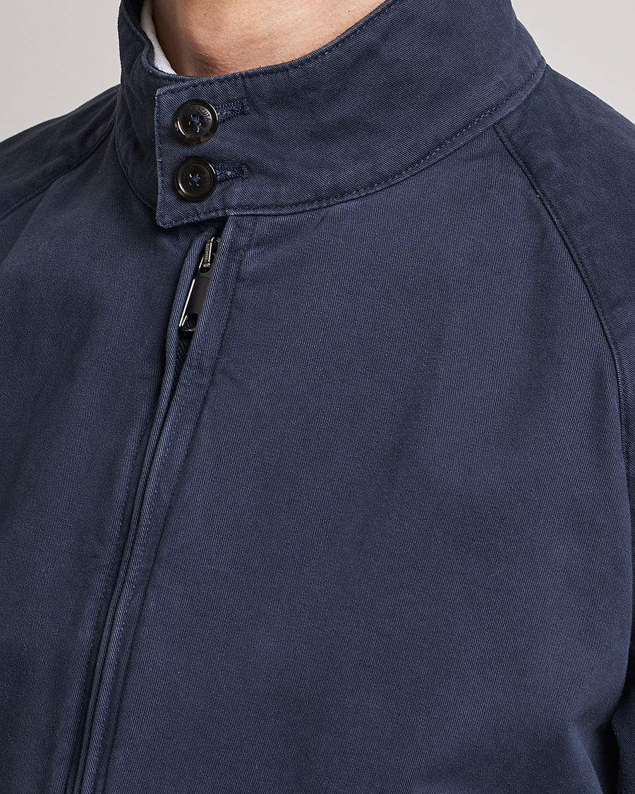 Men | Coats & Jackets | Baracuta | Authentic Fit Pocket G9 Gabardine Jacket Navy
