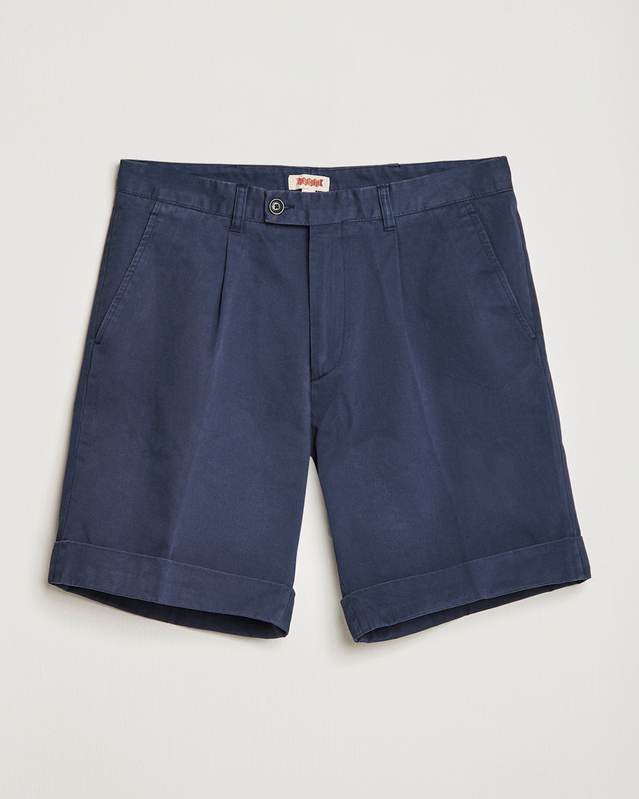 Men | Shorts | Baracuta | Gabardine Chino Shorts Navy