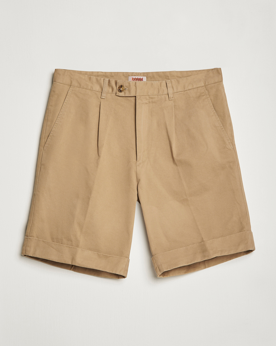 Men | Shorts | Baracuta | Gabardine Chino Shorts Tan