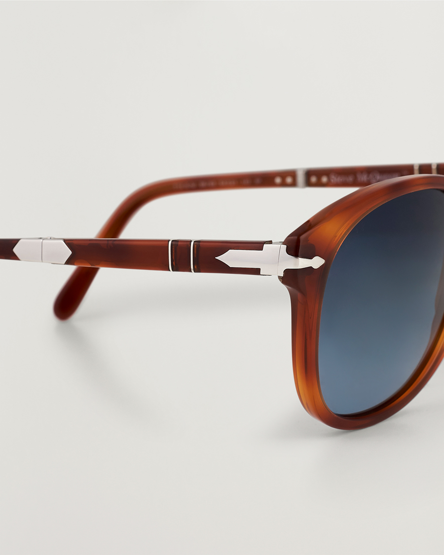 Men | Persol 0PO0714 Steve McQueen Sunglasses Light Havana | Persol | 0PO0714 Steve McQueen Sunglasses Light Havana