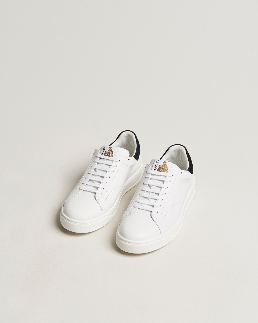Men |  | Lanvin | DBB0 Plain Sneaker White/Black