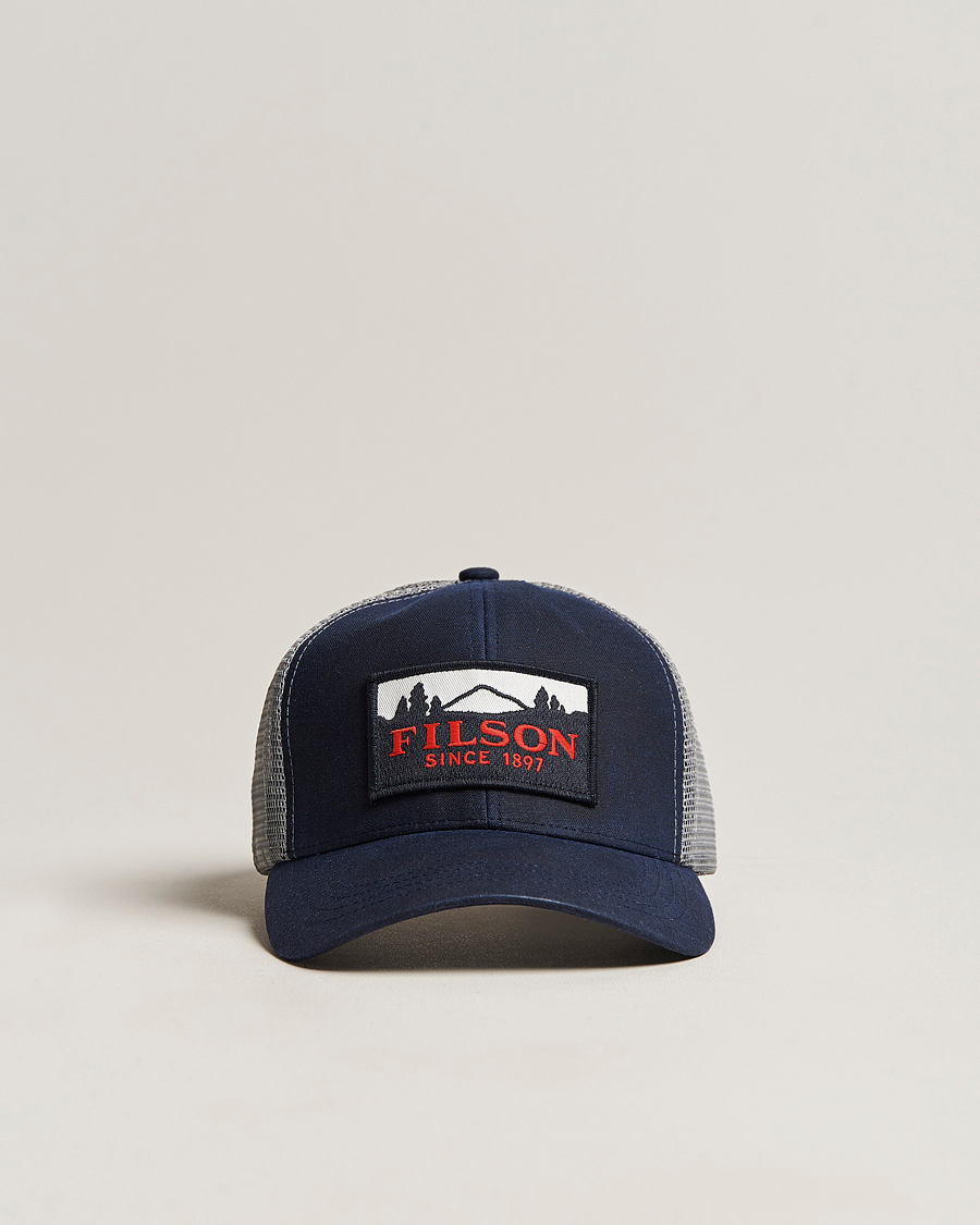 Men | Filson Mesh Logger Cap Navy | Filson | Mesh Logger Cap Navy