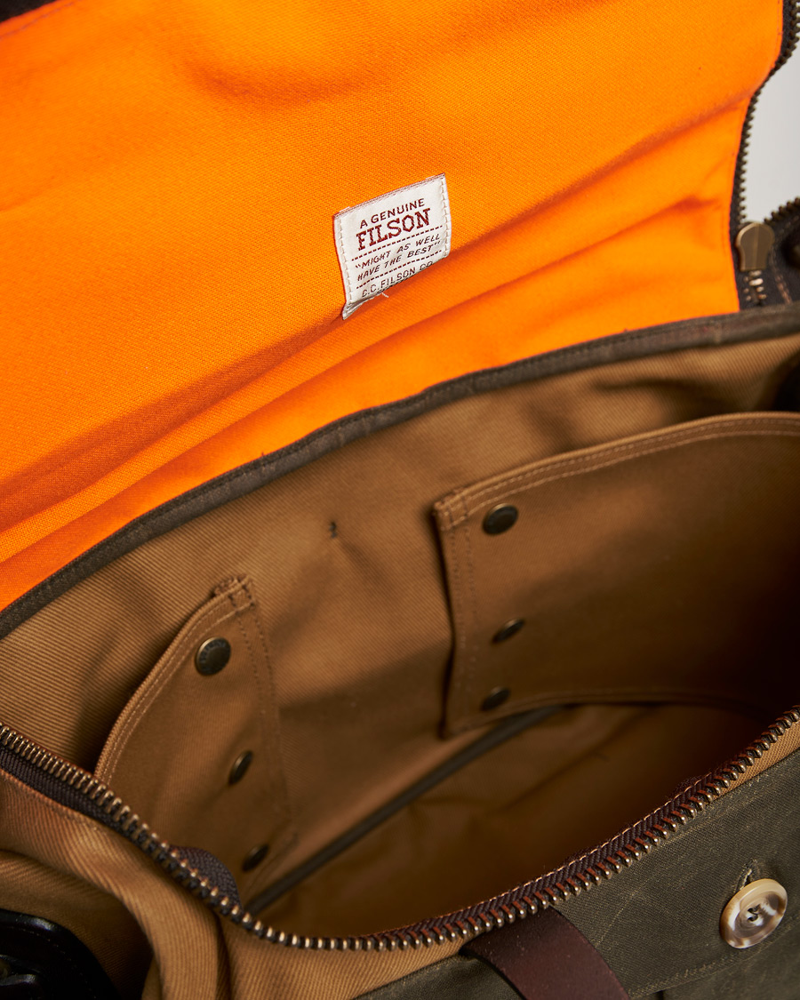 Men | Filson Heritage Sportsman Bag Tan/Otter Green | Filson | Heritage Sportsman Bag Tan/Otter Green