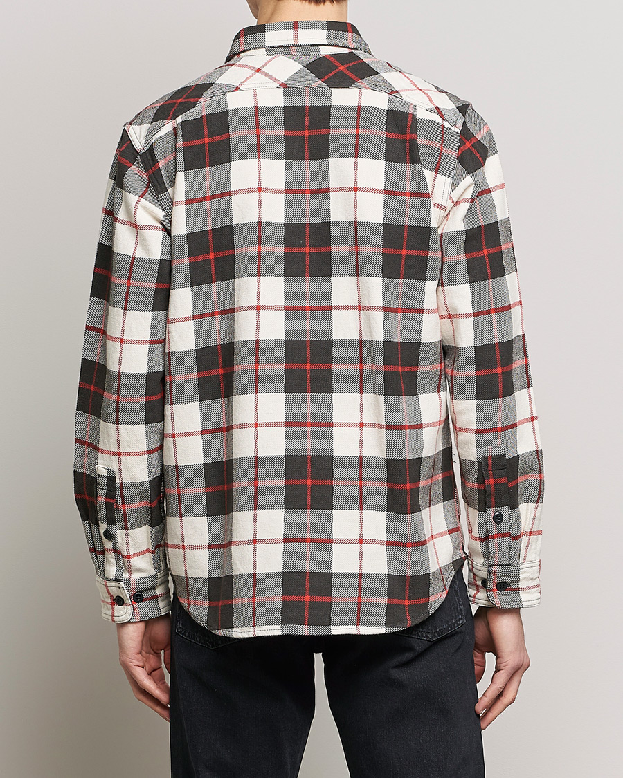 Men | Shirts | Filson | Vintage Flannel Work Shirt Natural/Charcoal