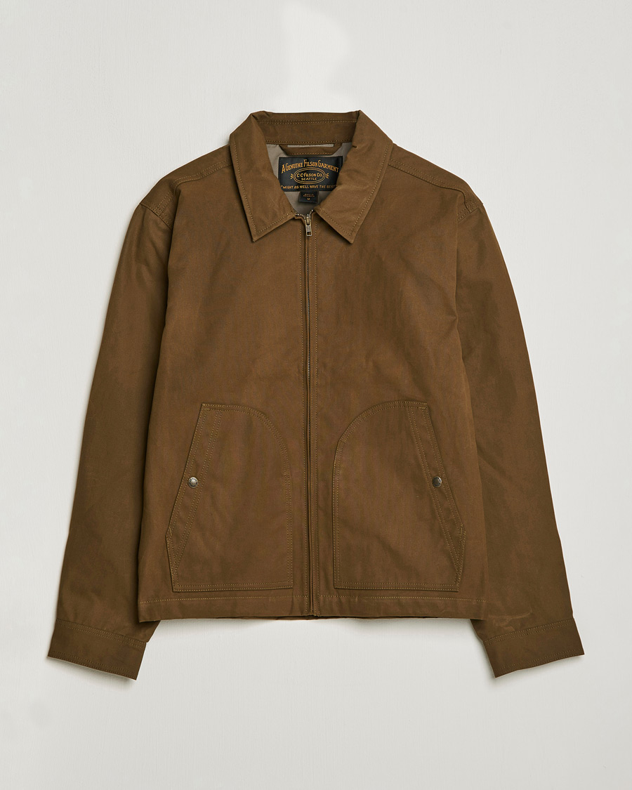 Men | Coats & Jackets | Filson | Ranger Crewman Jacket Olive Drab