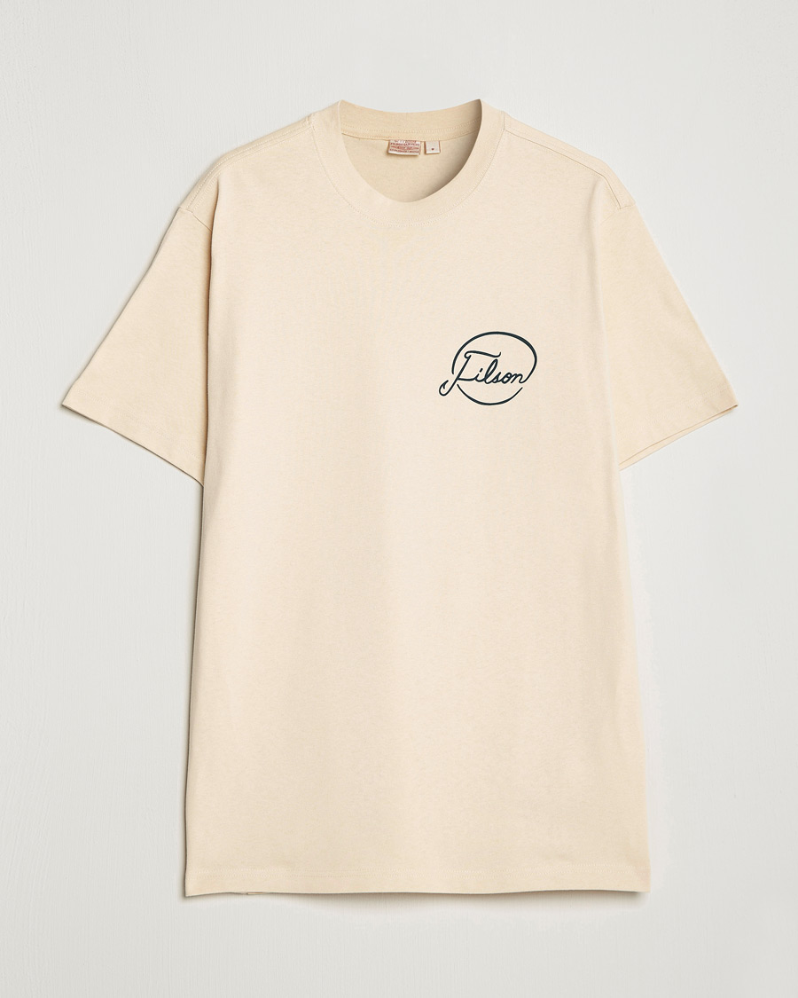 Men | T-Shirts | Filson | Pioneer Graphic T-Shirt Stone