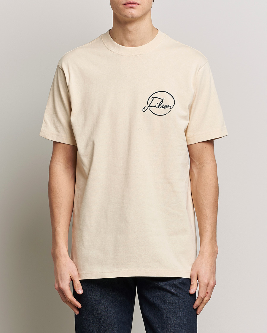 Men | Clothing | Filson | Pioneer Graphic T-Shirt Stone
