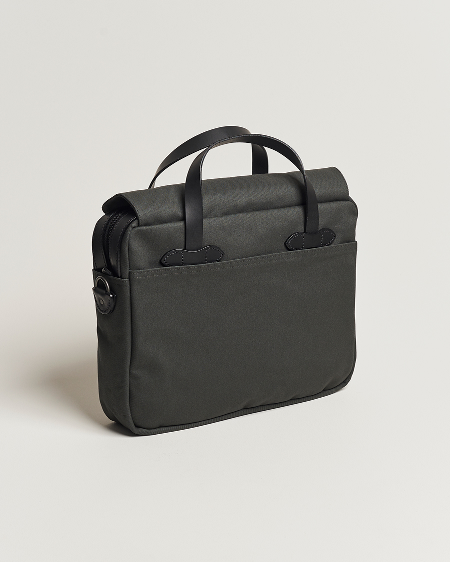 Men | Filson Original Briefcase Faded Black | Filson | Original Briefcase Faded Black