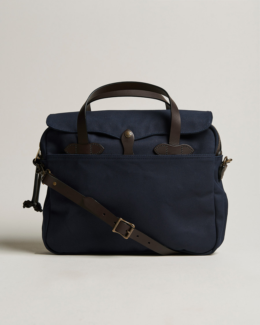Men | Bags | Filson | Original Briefcase Navy
