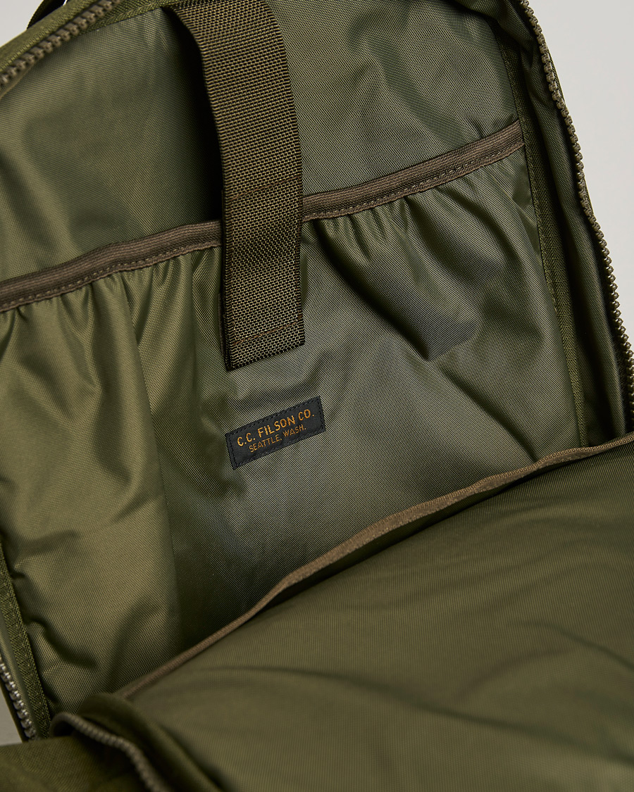 Tube Filson Nylon Ripstop Vert - étui Rigide Rembourré Pêche Voyage