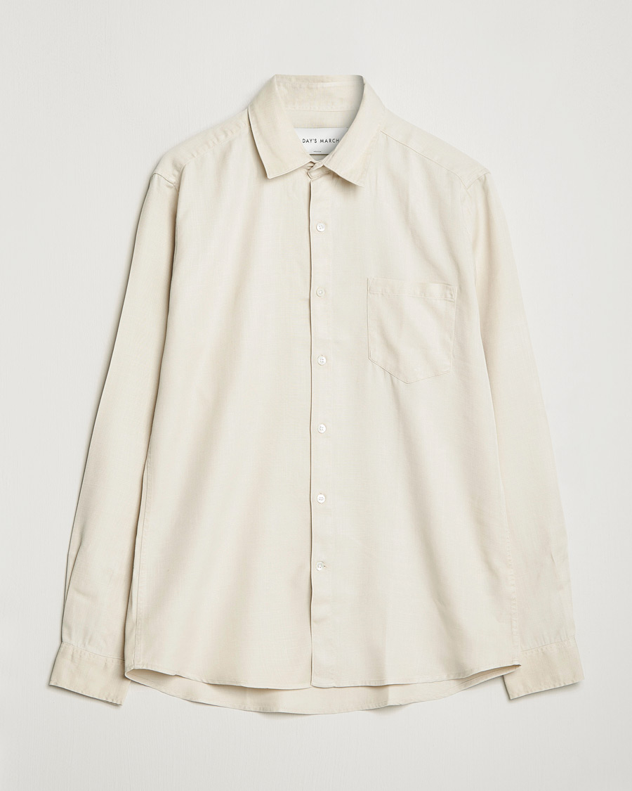 Men | Shirts | A Day's March | Daintree Tencel Shirt Sand